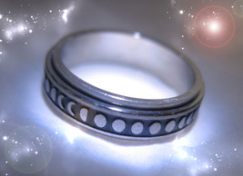 Haunted SPINNING RING free W $49 BREAK CYCLE OF PAIN & HEARTACHE MAGICK WITCH  - Freebie