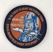 United States Air Force USAF B-1B First Flight October 1984 Doug Benefield Patch - £11.21 GBP