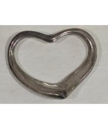 Vintage Tiffany &amp; Co Peretti Sterling Silver Heart Pendant - €59,68 EUR