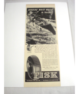 1939 Ad Fisk Tire Co., Chicopee Falls, Mass. Running White Water is Tricky! - $9.99