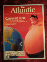 ATLANTIC magazine May 1989 James Fallows Albert Hirschman R J Herrnstein - £9.23 GBP