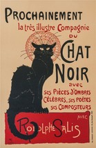 Chat Noir Poster Fine Art Lithograph Hand Pulled Theophile Alexandre Steinlen S2 - £238.45 GBP