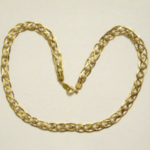 Avon Necklace Gold Tone Woven Faux Pearl Bead, 18&quot; Long Nos Retro Vtg - £15.65 GBP