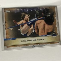 Daniel Bryan Vs Andrade Trading Card WWE Wrestling #60 - £1.51 GBP