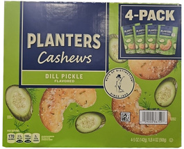 Planters Dill Pickle Cashews, 5 oz., 4 pk. - $21.90