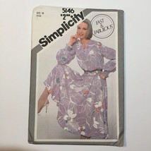 Simplicity 5146 Size 10 Misses' Fast & Fabulous Pullover Two-Piece Dress - $12.86