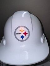 Pittsburgh Steelers Free Tracking decal window helmet hard hat laptop up to 14&quot; - £2.30 GBP+