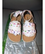 Steve Madden Kids Kimmie Butterfly Sandals Size 12 Girl&#39;s NEW - £31.62 GBP