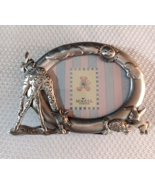 Small Vintage Seagull Pewter Picture Frame - Giraffe, Bunny &amp; Turtle - €7,73 EUR