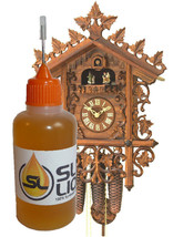 Slick Liquid Lube Bearings BEST 100% Synthetic Oil for Vintage Cuckoo Clocks WOW - £7.76 GBP+