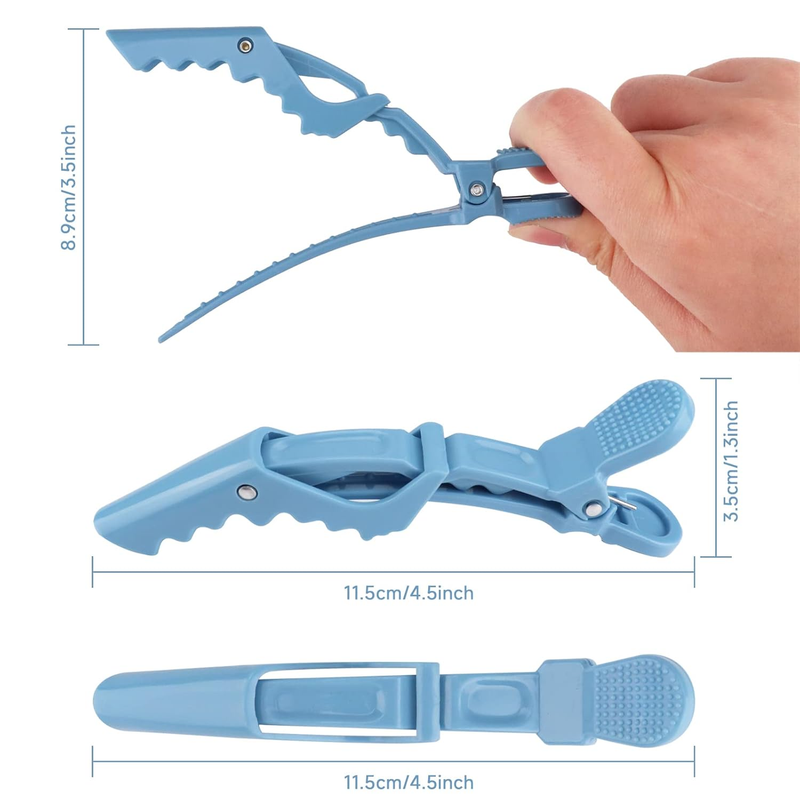 Plastic Non Slip Hair Clips for Women, Professional Alligator Hair Clips, Hair S Item image 2