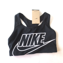 Nike Women Swoosh Sport Bra - DN4207 - Black 010 - Size S -  NWT - £23.88 GBP