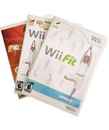 Wii Nintendo Video Games Lot Of 3 Wii Fit Plus Active Exercise w/ Manual... - $548.28 MXN