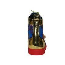 Mens High Top Shoes FIESSO by AURELIO GARCIA Chain Medusa Celebrity 2421 Blue image 6