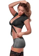 MAGIC SILK VERY PRIVATE SECRETARY COSTUME SET SIZES S/M-L/XL - $31.99