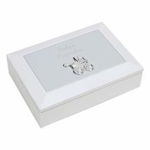 Baby Keepsake Box with Embossed Aluminium Lid - Pram Icon - $19.55