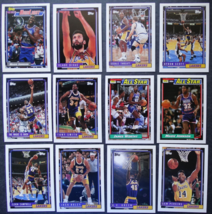 1992-93 Topps Series 1 Los Angeles Lakers Team Set Of 12 Basketball Cards - £6.29 GBP