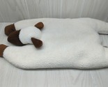 Warm Whiskers weighted lying flat plush sheep lamb hot/cold pack cream b... - $29.69