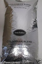 FARMER BROTHER COLOMBIAN BLEND COFFEE  BEAN 1-5lb bag  # 1387-1 - £47.96 GBP