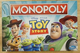 Disney Pixar Board Game Monopoly TOY STORY 2018 Hasbro Gaming Complete C... - $20.98