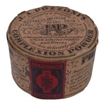 Antique Victorian J. A. Pozzoni&#39;s JAP Face Complexion Powder Flesh Cosmetics - £147.37 GBP