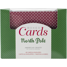 Christmas Boxed Card Set North Pole - £27.80 GBP