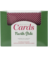 Christmas Boxed Card Set North Pole - $737.94 MXN