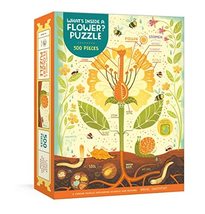 What&#39;s Inside a Flower? Puzzle: Exploring Science and Nature 500-Piece Jigsaw Pu - £10.87 GBP