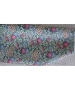 3 Partial Rolls of  Vinyl Paper  - Grapes, Berries, Leaves - VERY PRETTY... - £35.29 GBP