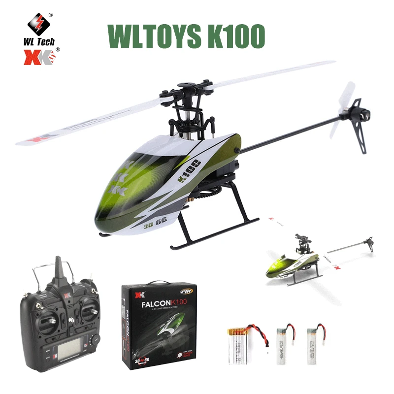 Original Wltoys XK K100 RC Drone 2.4G 6CH 3D 6G Mode Brushed Motor Remote - £81.93 GBP+