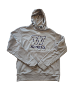 Adidas Washington Huskies Football Aeroready Men&#39;s Medium Gray hoodie pu... - $40.59 CAD