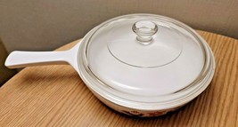 Corning Ware Country Festival  P-83-B Menuette 6.5&quot; Handled Pan Skillet With Lid - £31.64 GBP
