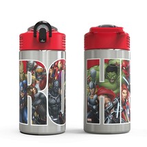 Zak Designs Marvel Universe -BPA-free Stainless Steel Water Bottle - £13.72 GBP
