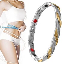 Magnetic Lymph Detox Bracelet Weight Loss Lymph Drainage Magnetic Bracelet Ultra - £11.32 GBP