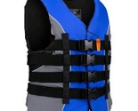 XGEAR Adult USCG Life Jacket Vest Water Sports (Blue, XXL) - $56.09