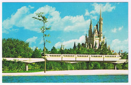 Postcard Walt Disney World Monorail To The Magic Kingdom - $2.80