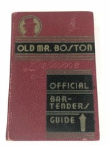 Old Mr Boston Deluxe Official Bartenders Guide Vintage Printing Mde In USA - £71.20 GBP