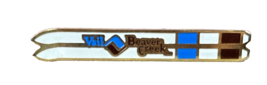 Vail Beaver Creek Skiing Ski Pin Badge Colorado Resort Souvenir Travel Label - £6.24 GBP