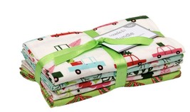 Create It 18&quot;x21&quot; Precut Sewing &amp; Craft Fabric Bundle, Holiday Roadtrip, 5 Pk - £14.34 GBP