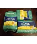 3 Pks. Always Ultra Thin Pads Regular Size 1 (C017) - £12.54 GBP