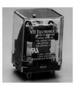 r10-11a10-120b Nte relay general purpose ac relay, dpdt-no contact arran... - $677.49 MXN