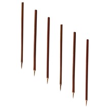 6pcs Fine Tip Weasel Hair Paint Brush Set for Chinese Calligraphy, Sumi ... - $22.72