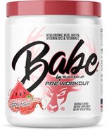 10/26 Babe Pre Workout powder for Women | Watermelon Splash|30 servings|... - $32.11 CAD
