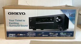 Onkyo TX-SR353 5.1 Channel 700W 4K Hd Home Theater Av Receiver Black No Remote - £197.68 GBP