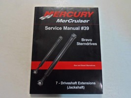2008 Mercury #39 Bravo Sterndrives 7 Driveshaft Extensions Service Manual OEM 08 - £15.97 GBP