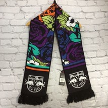 Red Bull New York Scarf Multicolor Floral New With Tags  60” X 7.5” - £19.46 GBP