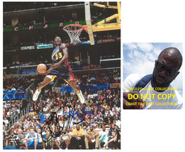 Jason Richardson signed Golden State Warriors basketball 8x10 photo proof COA - £67.25 GBP