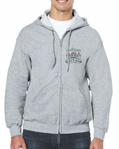 Galligan Irish Coat of Arms Full Zip Hoodie - Ash - $35.28