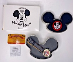 Mickey Mouse Club 1955 Anniversary Member Watch &amp; Tin SKU U7 - £15.97 GBP
