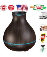 Silent Operation Essential Oil Diffuser – Waterless Auto Shut-off &amp; Timer - €41,09 EUR